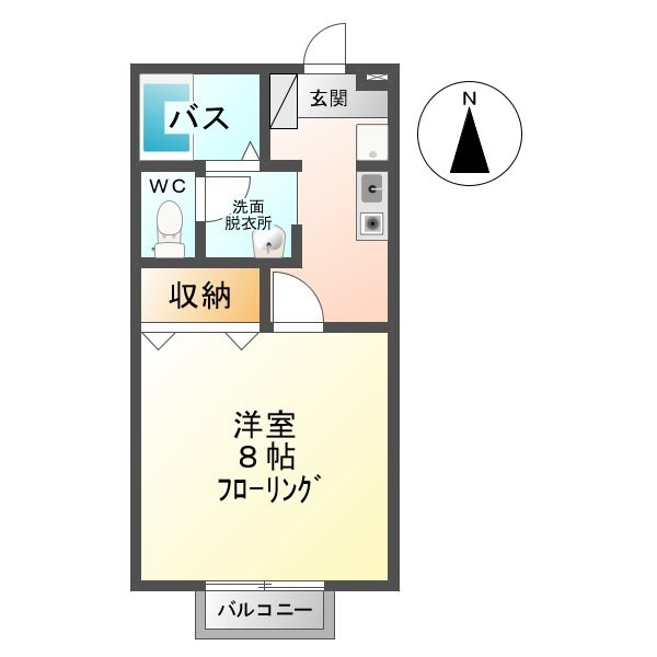 セジュール 間取り
