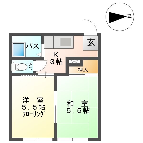 平成ハイツ 間取り