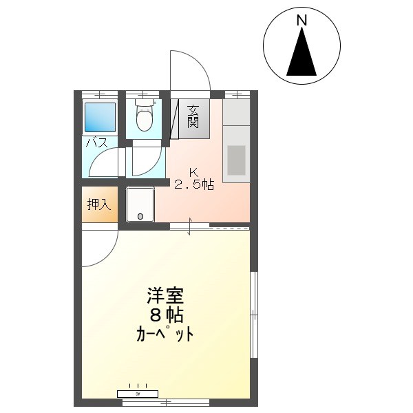 コーポ上原 間取り