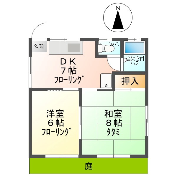 王田ハウス　5 間取り