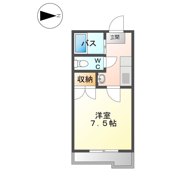 パークハイツ上田C 間取り
