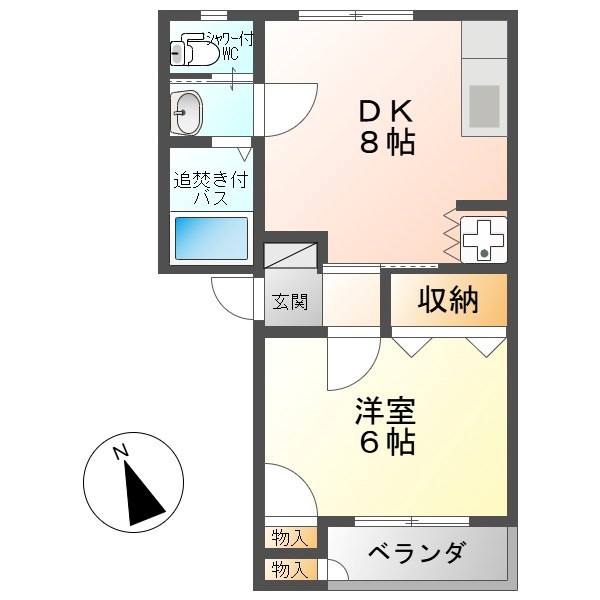 パールハイツＡ 間取り