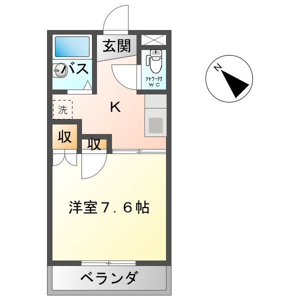 コーポアピア 間取り