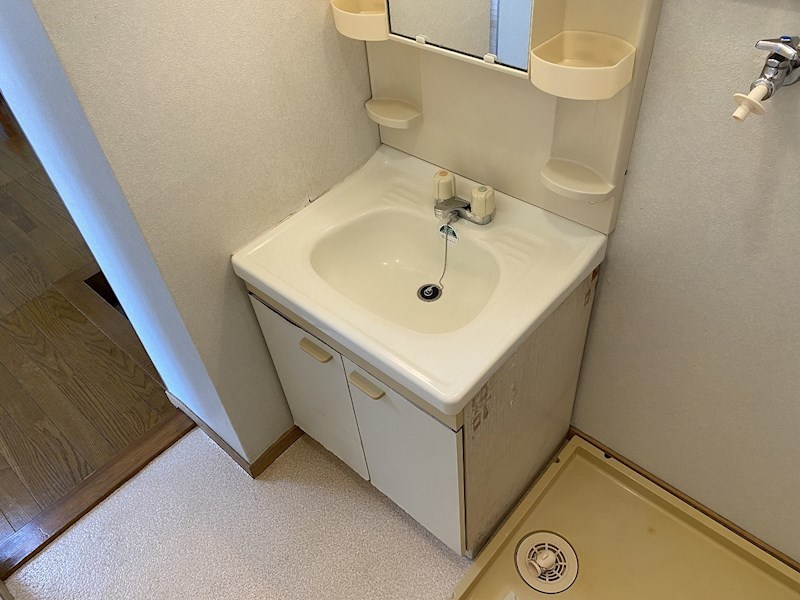 フラット材木町 洗面所