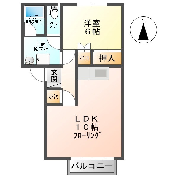 Ｔハイツ上田原 間取り