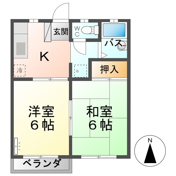 シャトルＮ・Ｈ 間取り