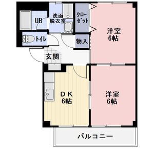 カーサフェリチタＢ　[Casa　Felicita　Ｂ］ 間取り