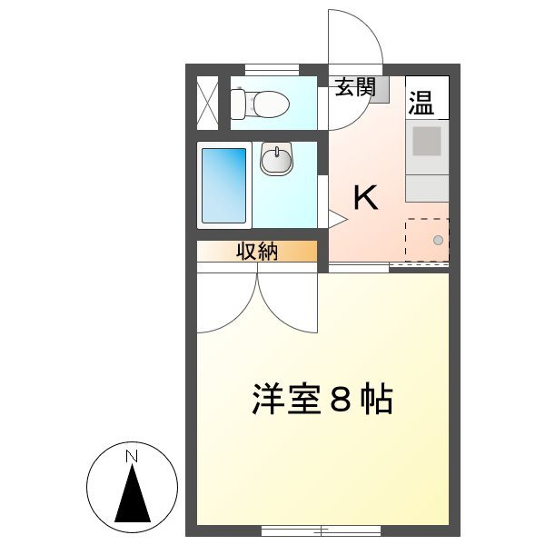 みどりアパート 間取り