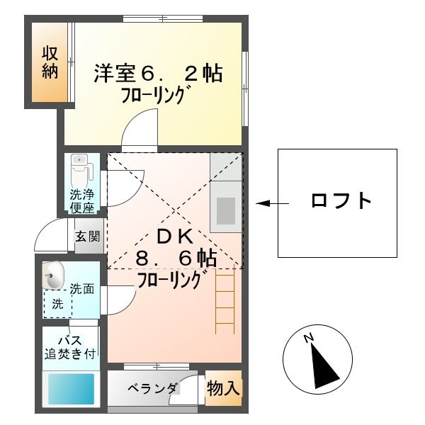 プレメゾン上野５ 間取り