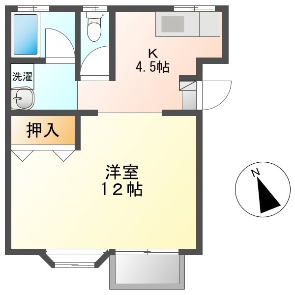 ターナーハイツＡ 間取り