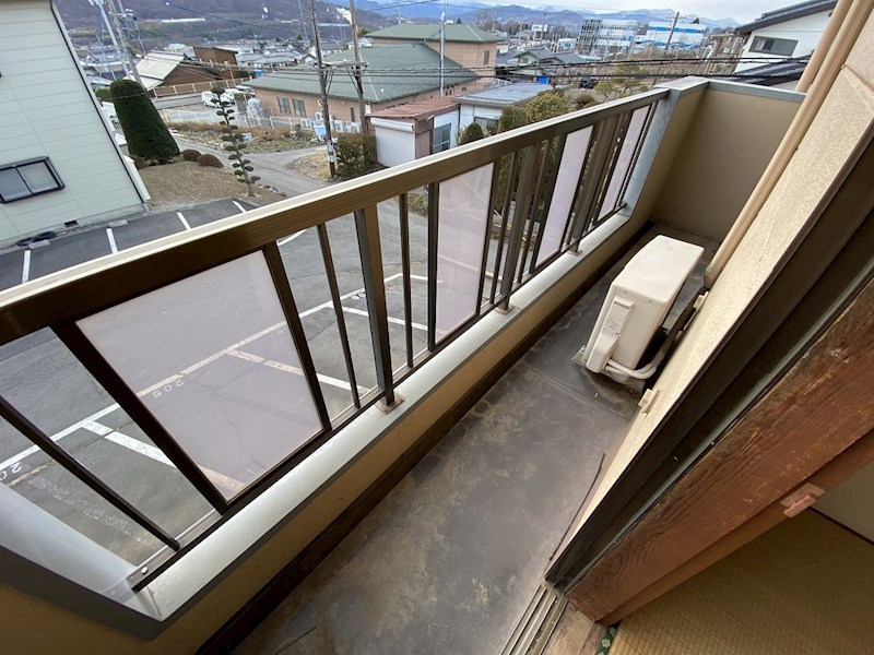長野県東御市加沢 ベランダ