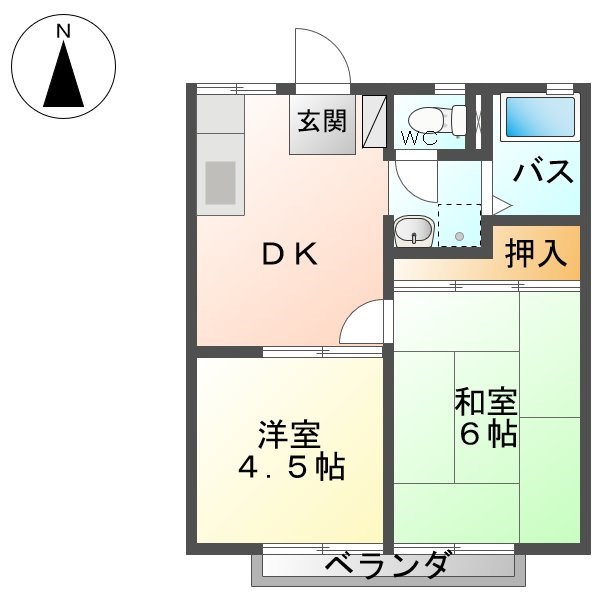 サンハイツ 間取り