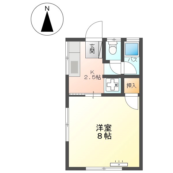 コーポ上原 間取り
