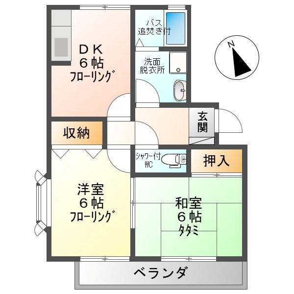 サンハイツＢ 間取り