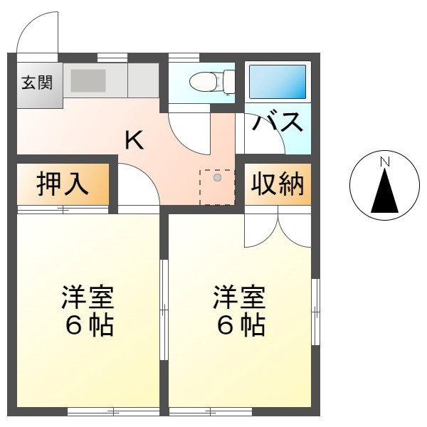 サニーハイツK 間取り