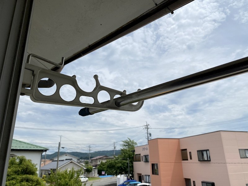 麻葉野ハイツ ベランダ