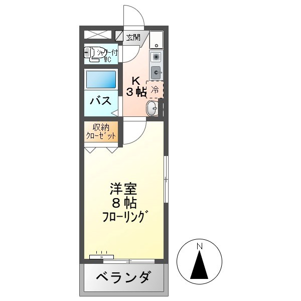 ラ・セゾン青木Ａ棟 間取り