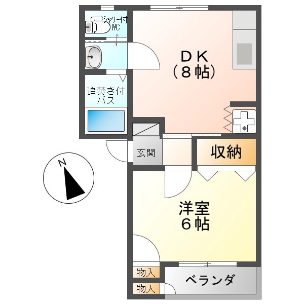 パールハイツＡ 間取り