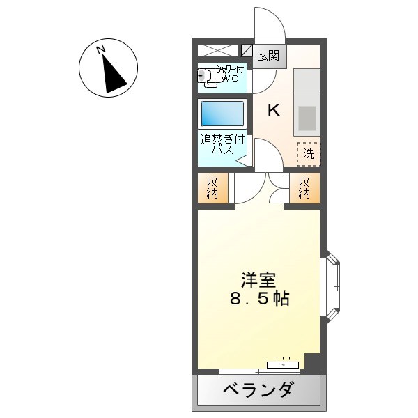サン・シャトー国分 間取り