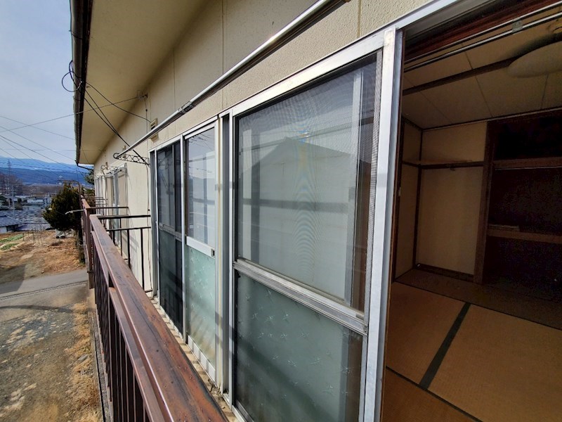 長野県佐久市勝間 ベランダ
