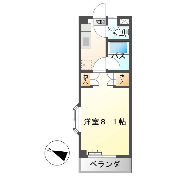 コーポ小さな森 間取り