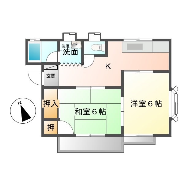 ピーチパレスＡ 間取り