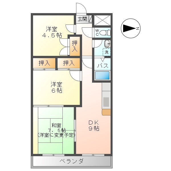 長野県上田市上野 間取り