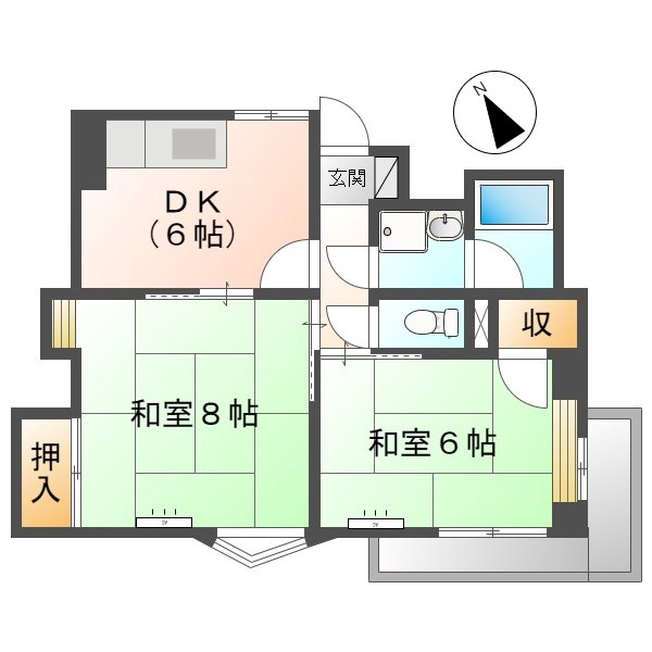 グランシアマンション 間取り