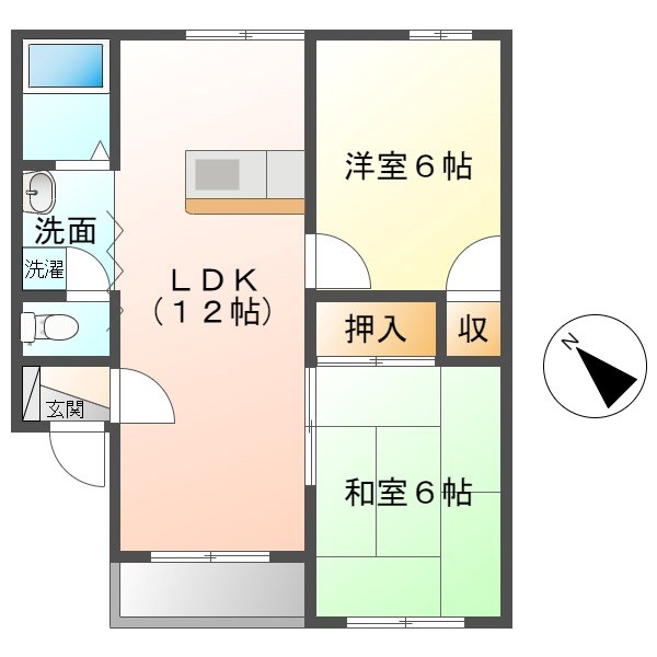 グリーンピア清水 間取り