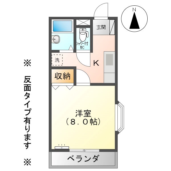 ハイツなかざわＡ 間取り