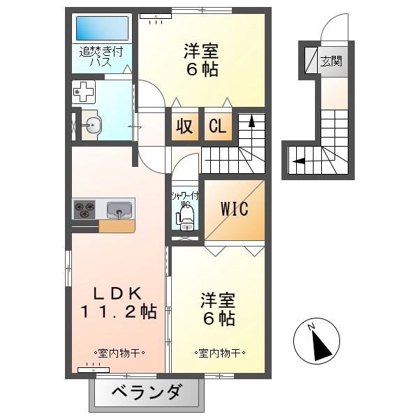 ルミエール常磐城 間取り