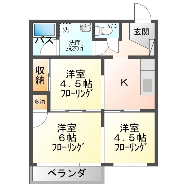 長野県上田市蒼久保 間取り