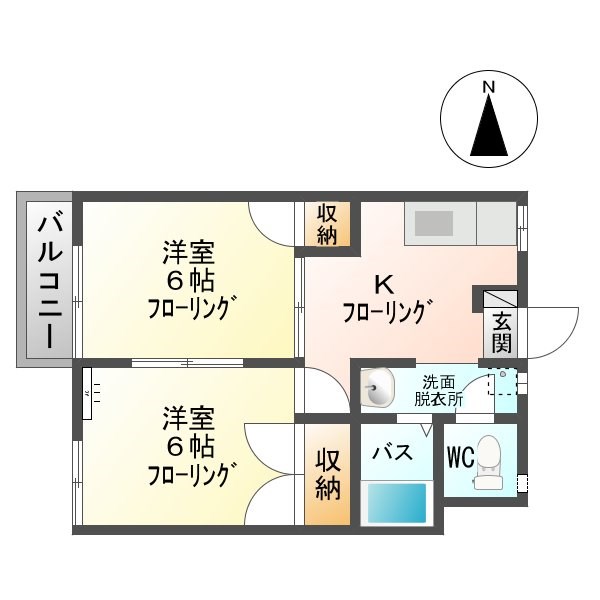 長野県上田市古里 間取り