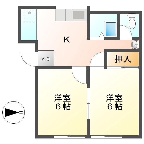 上信荘 間取り