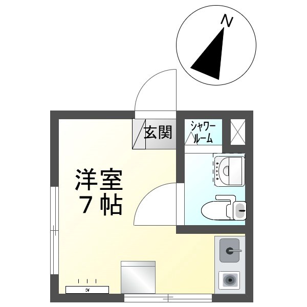 ルーミング白樺 間取り