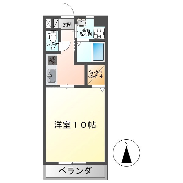サンパレス緑が丘Ａ 間取り