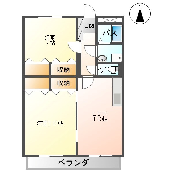 長野県上田市上野 間取り