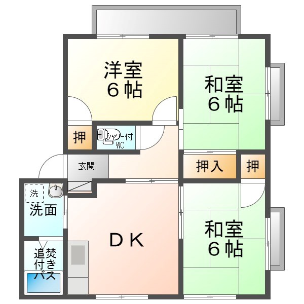 塩沢ハイツ 間取り