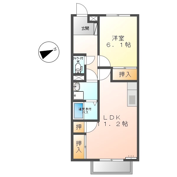 長野県埴科郡坂城町南条 間取り
