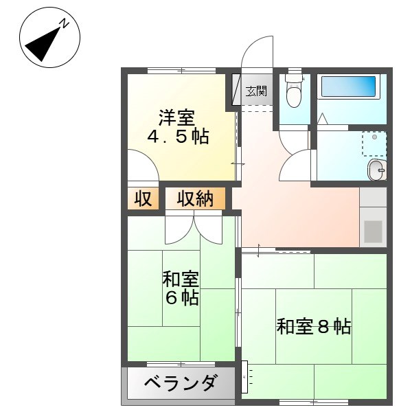東部マンション 間取り
