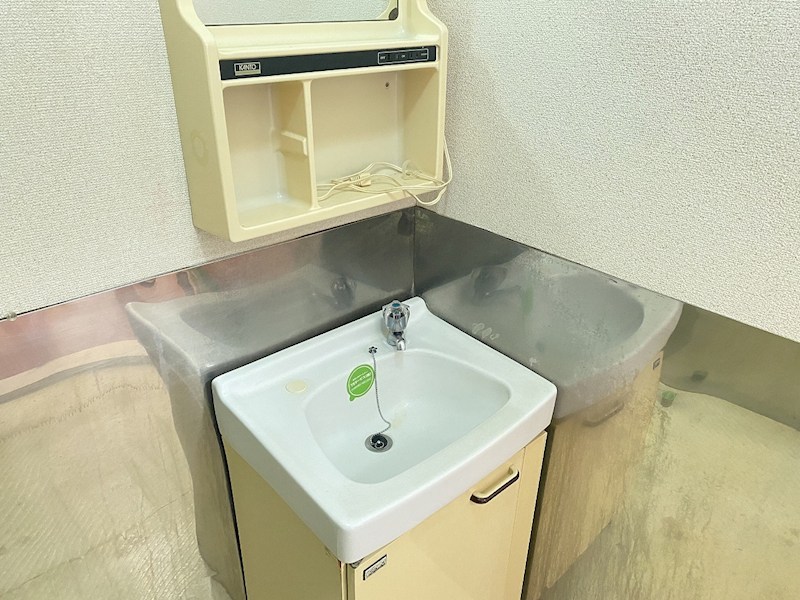 東部マンション 洗面所