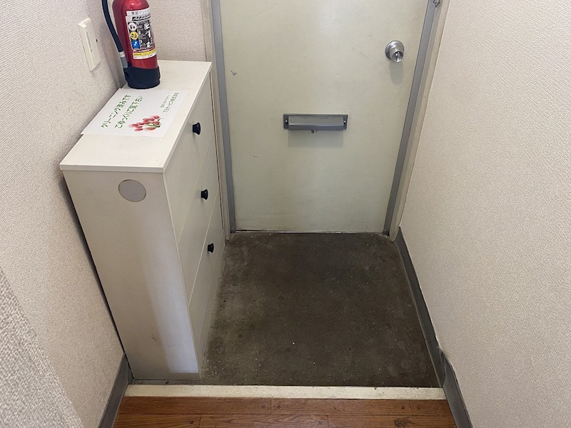 東部マンション 玄関