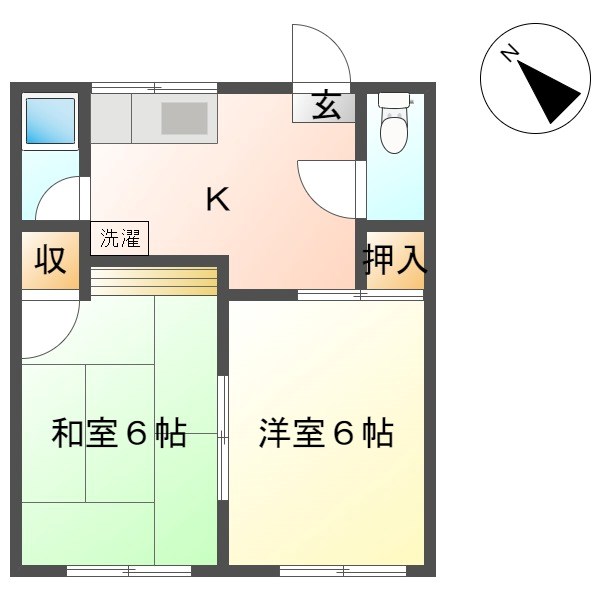 フォーブル甘利 間取り