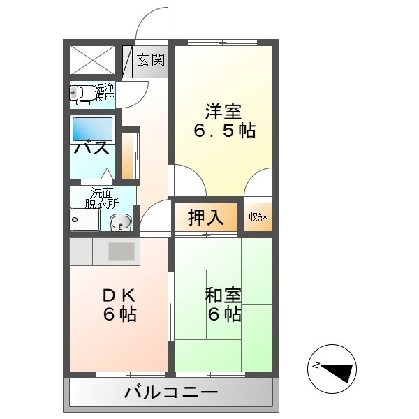 コーポ中央 間取り