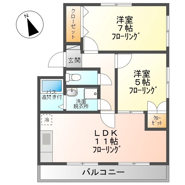 長野県上田市芳田 間取り