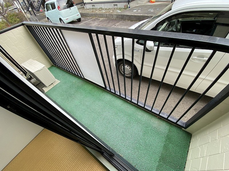 クレセール西沢B ベランダ