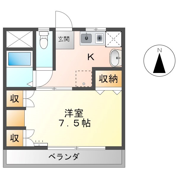 塩崎第一ビル 間取り