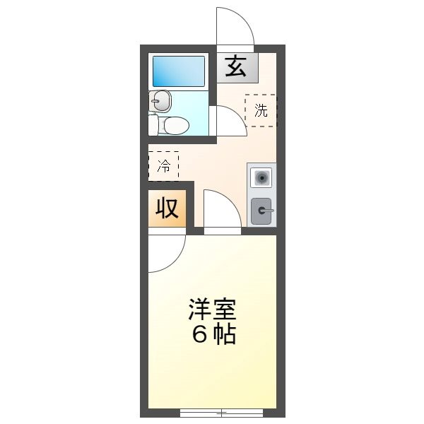 スタジオV１ 間取り