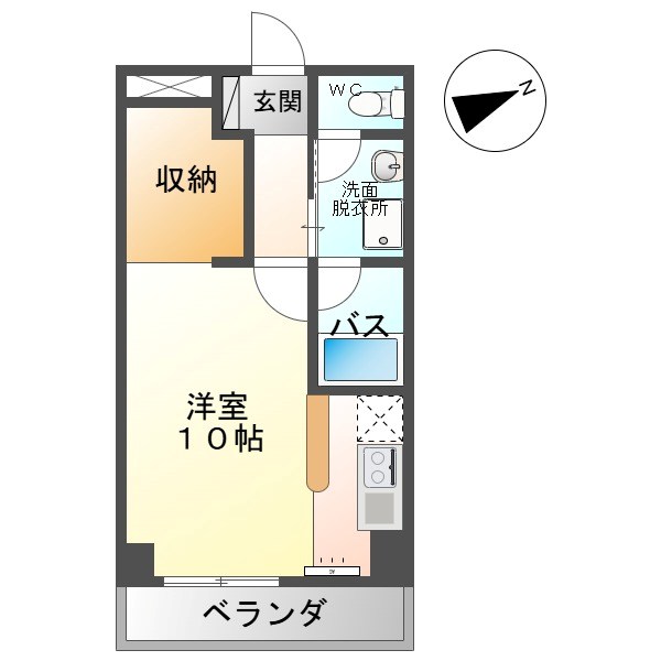 Brandnew City C 間取り