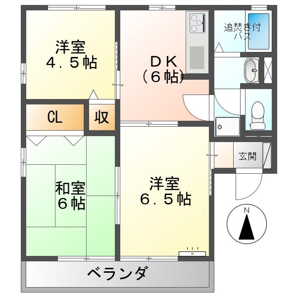 ハイツＴ 間取り